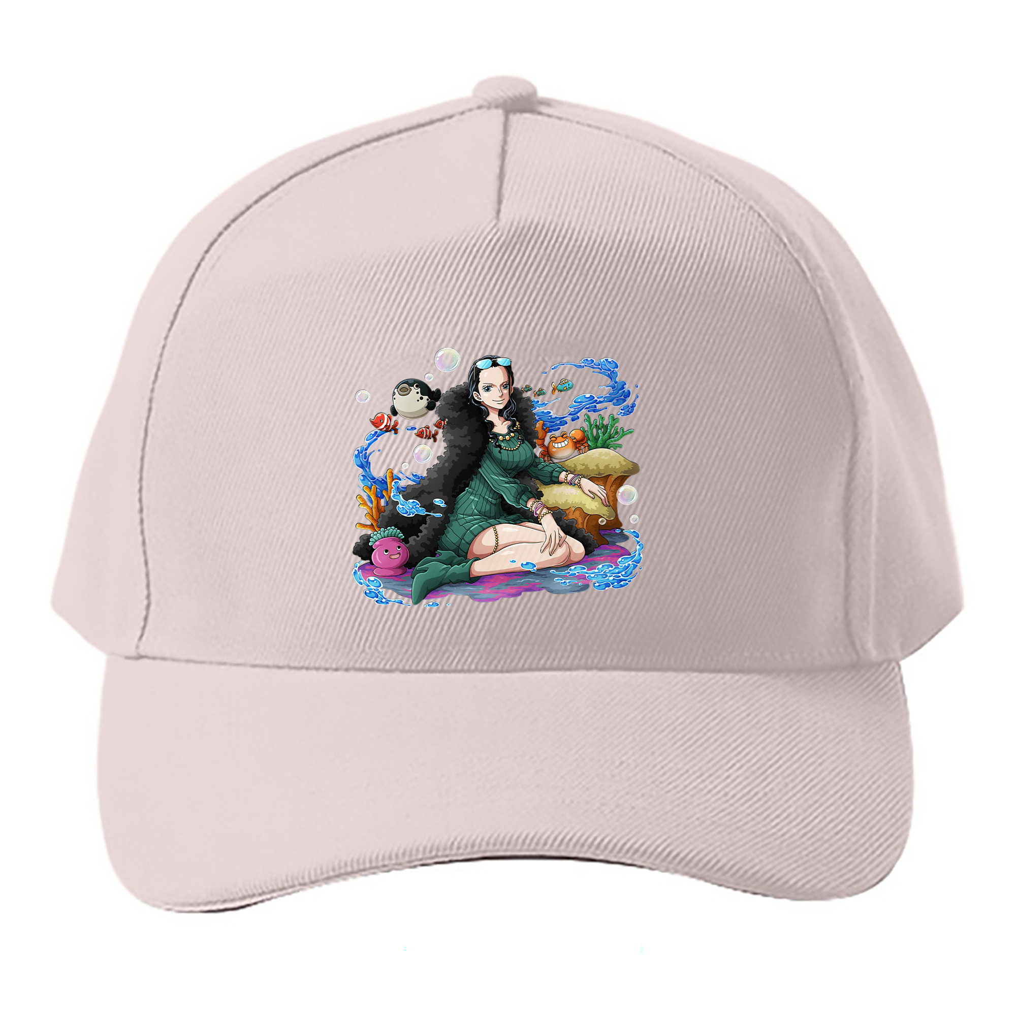 （画像用） ワンピース ニコ・ロビン ONE PIECE Nico Robin ベースボールキャップ 綿100％ 男女兼用 帽子 スポーツ